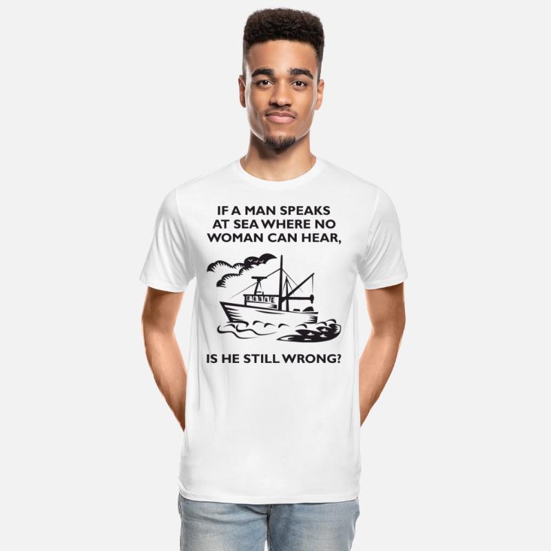 If A Man Speaks At Sea Where No Woman Can Hear