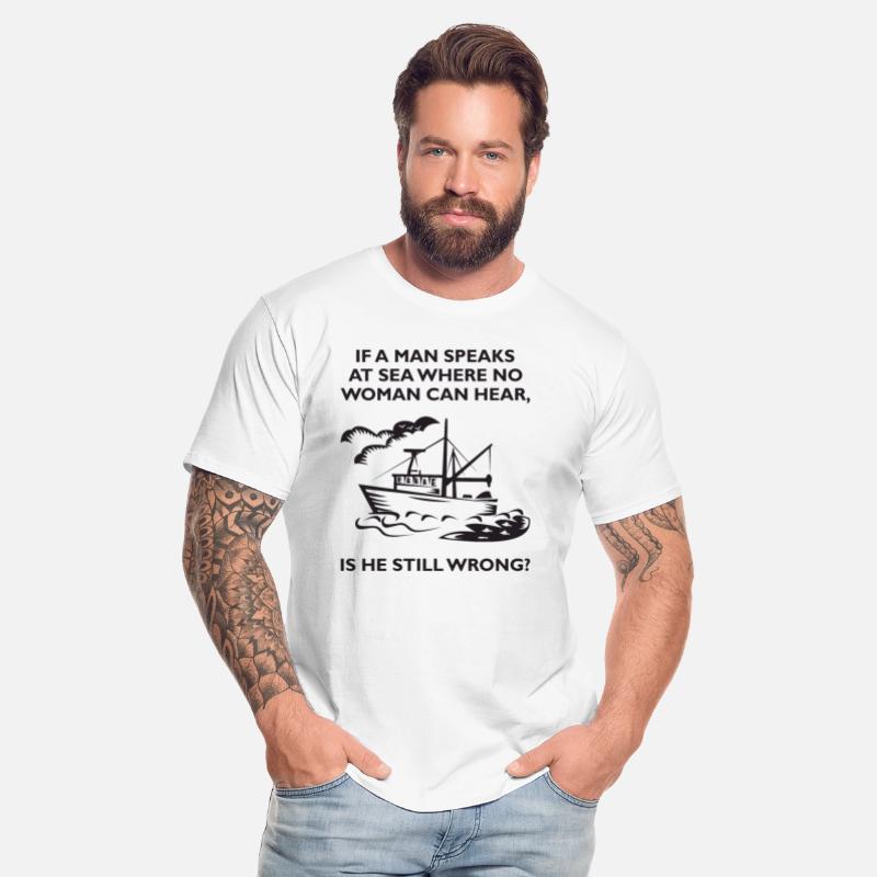 If A Man Speaks At Sea Where No Woman Can Hear