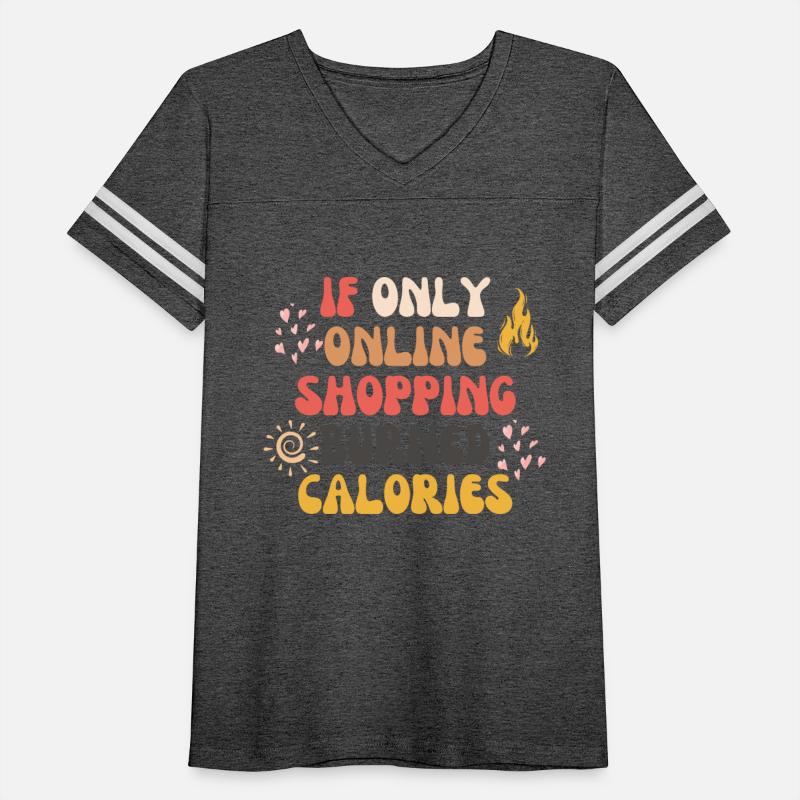 if online shopping burned calories