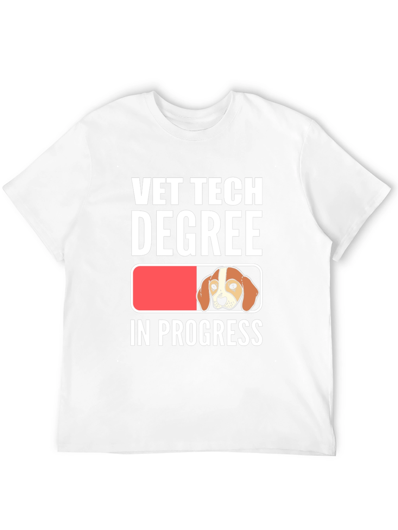 Vet Tech Degree In Progress Graphic T-Shirt