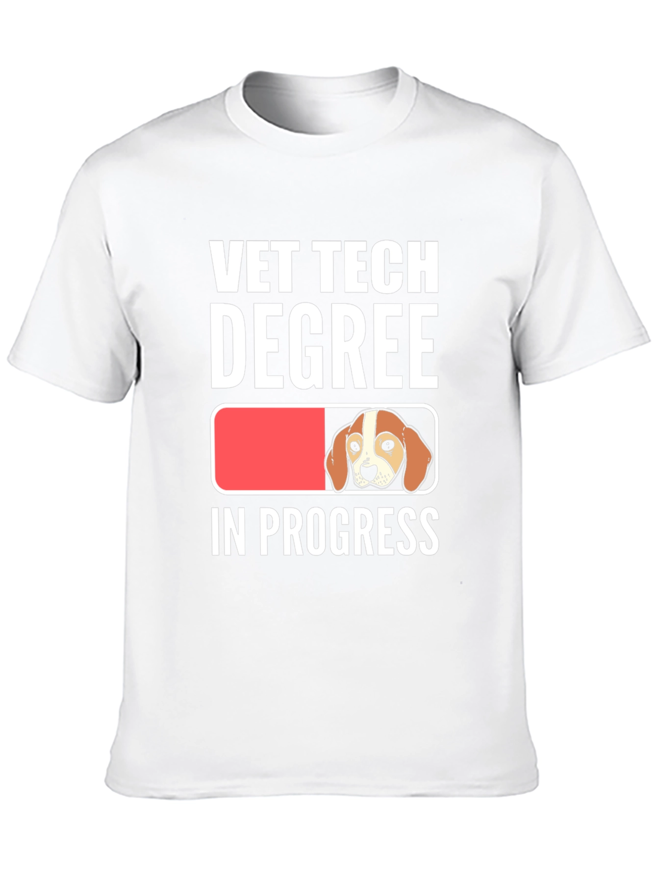 Vet Tech Degree In Progress Graphic T-Shirt