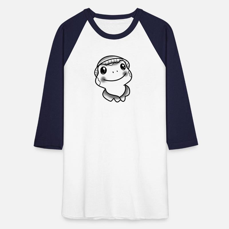 Incredibly Happy Toad Face in a winter beanie