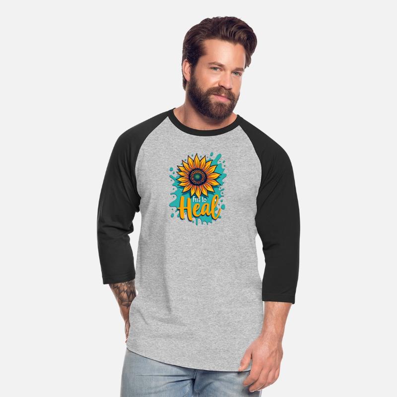 Inspirational Sunflower Feel to Heal Motivational