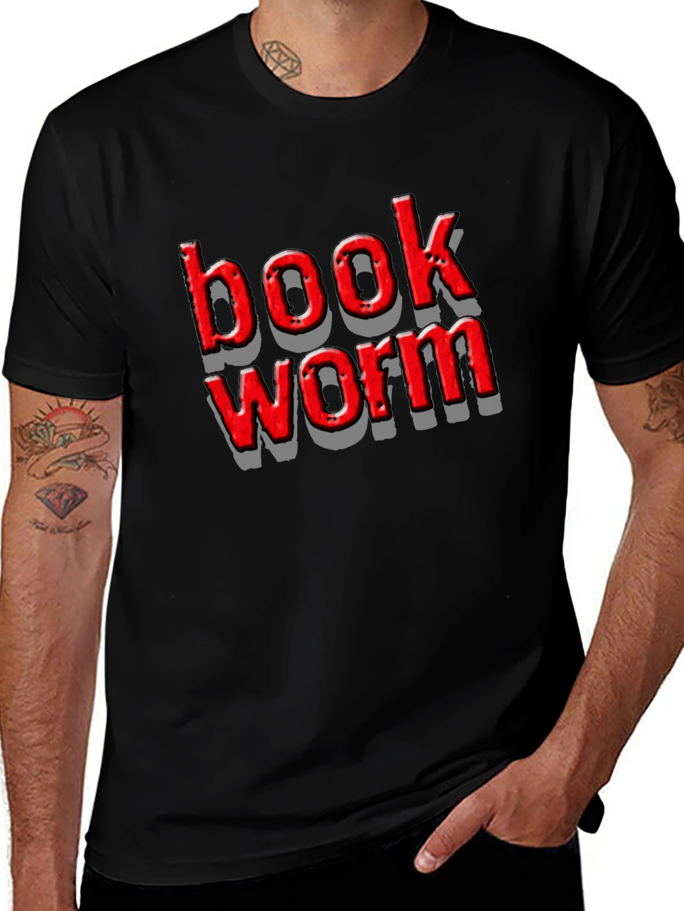 Bookworm Graphic Tee - Read All Day!