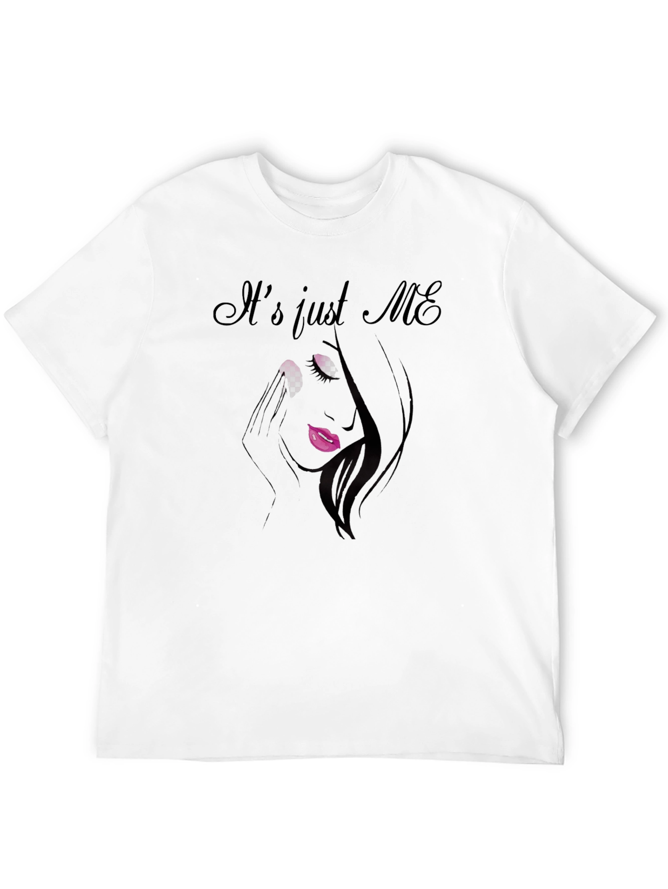Its Just Me Graphic T-Shirt - Unisex Black Tee