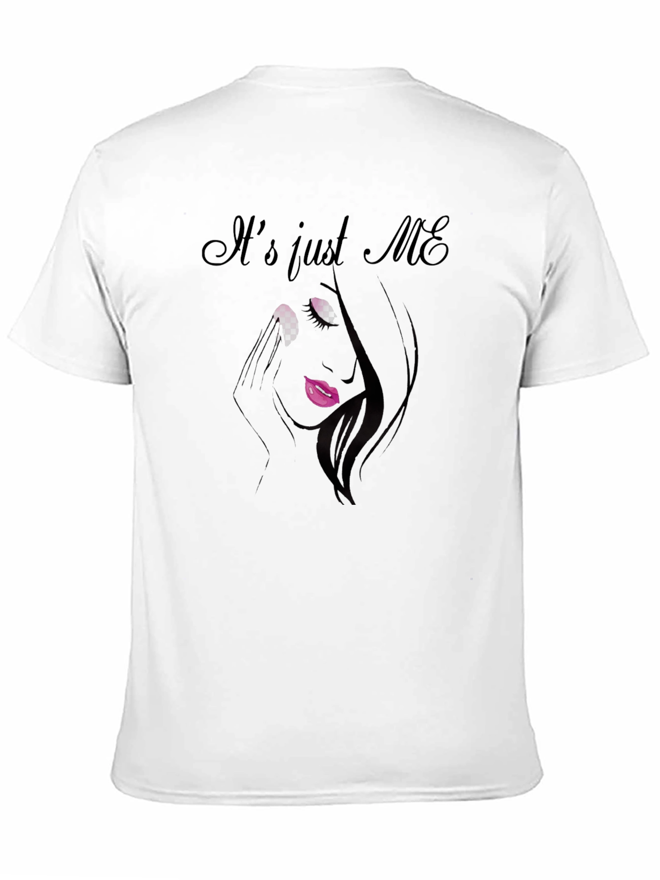 Its Just Me Graphic T-Shirt - Unisex Black Tee
