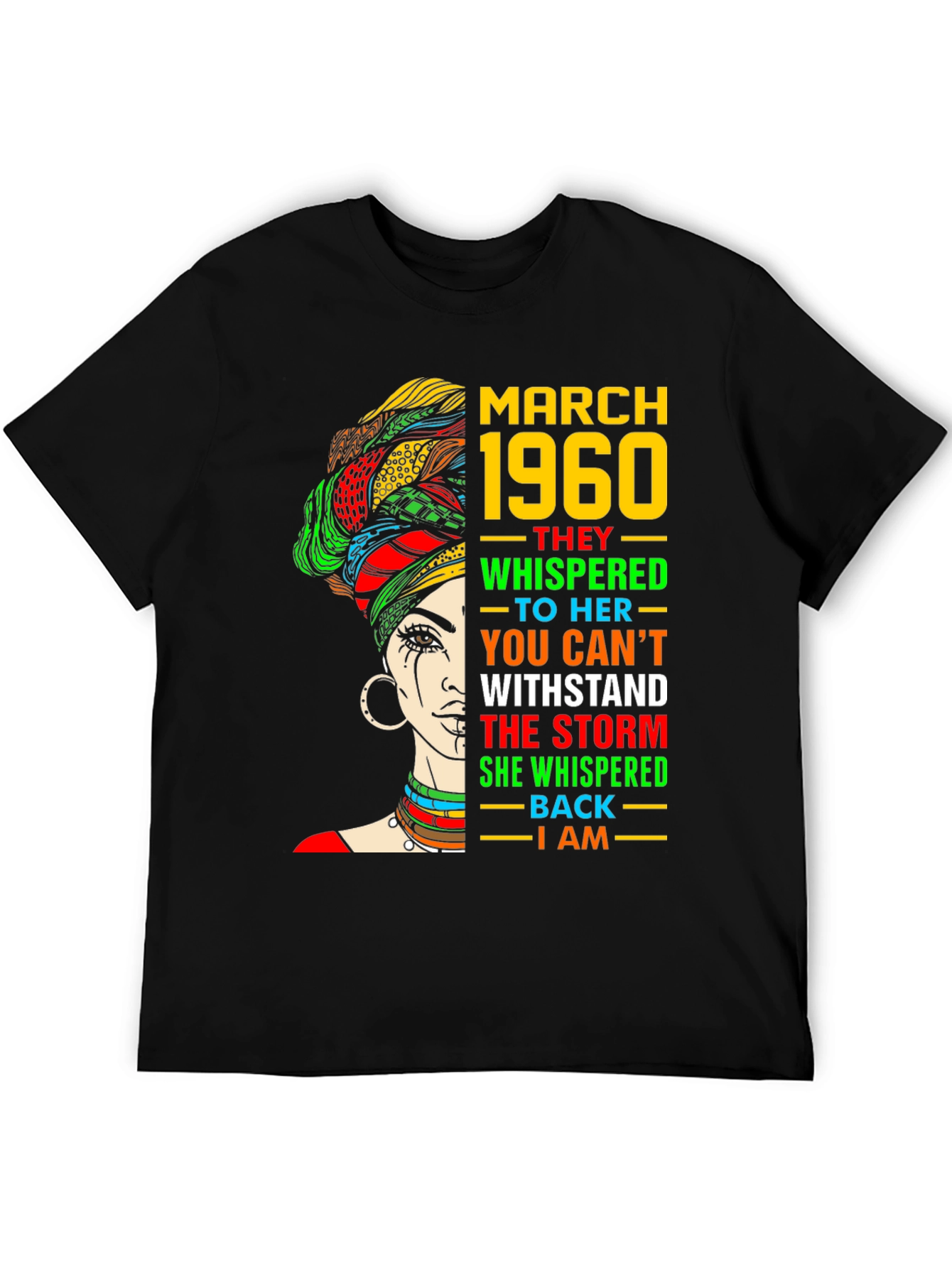March 1960 Black Queen T-Shirt