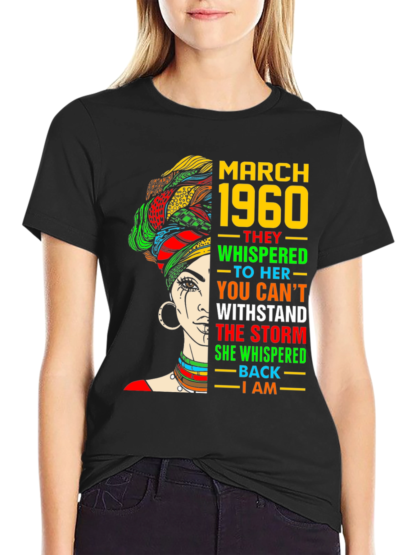 March 1960 Black Queen T-Shirt