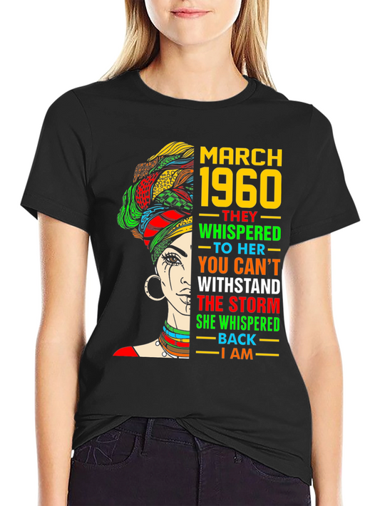 March 1960 Black Queen T-Shirt