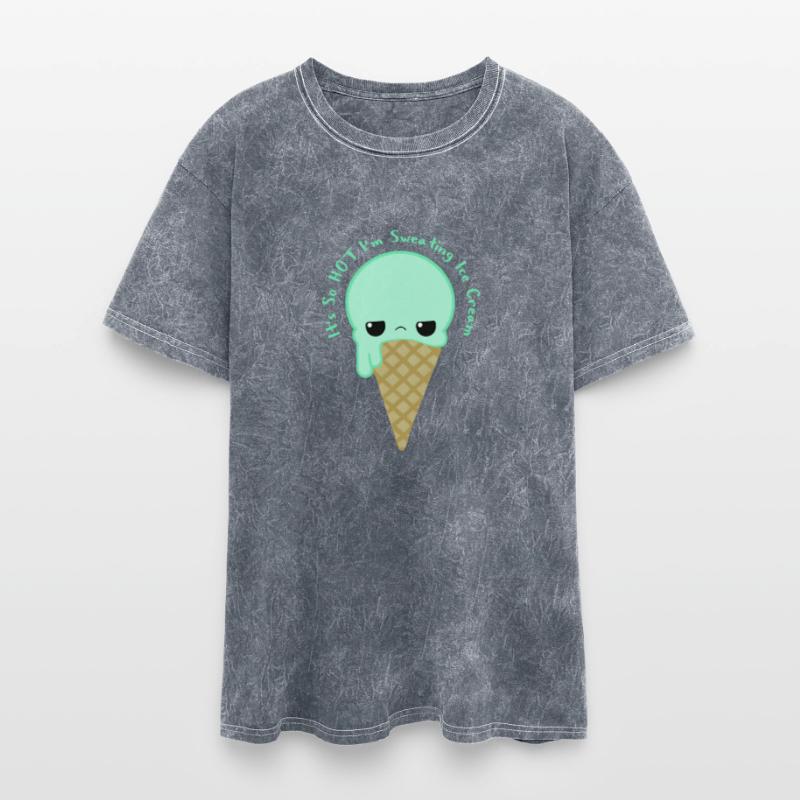 Its So HOT I'm Sweating Ice Cream Grumpy Ice Cream