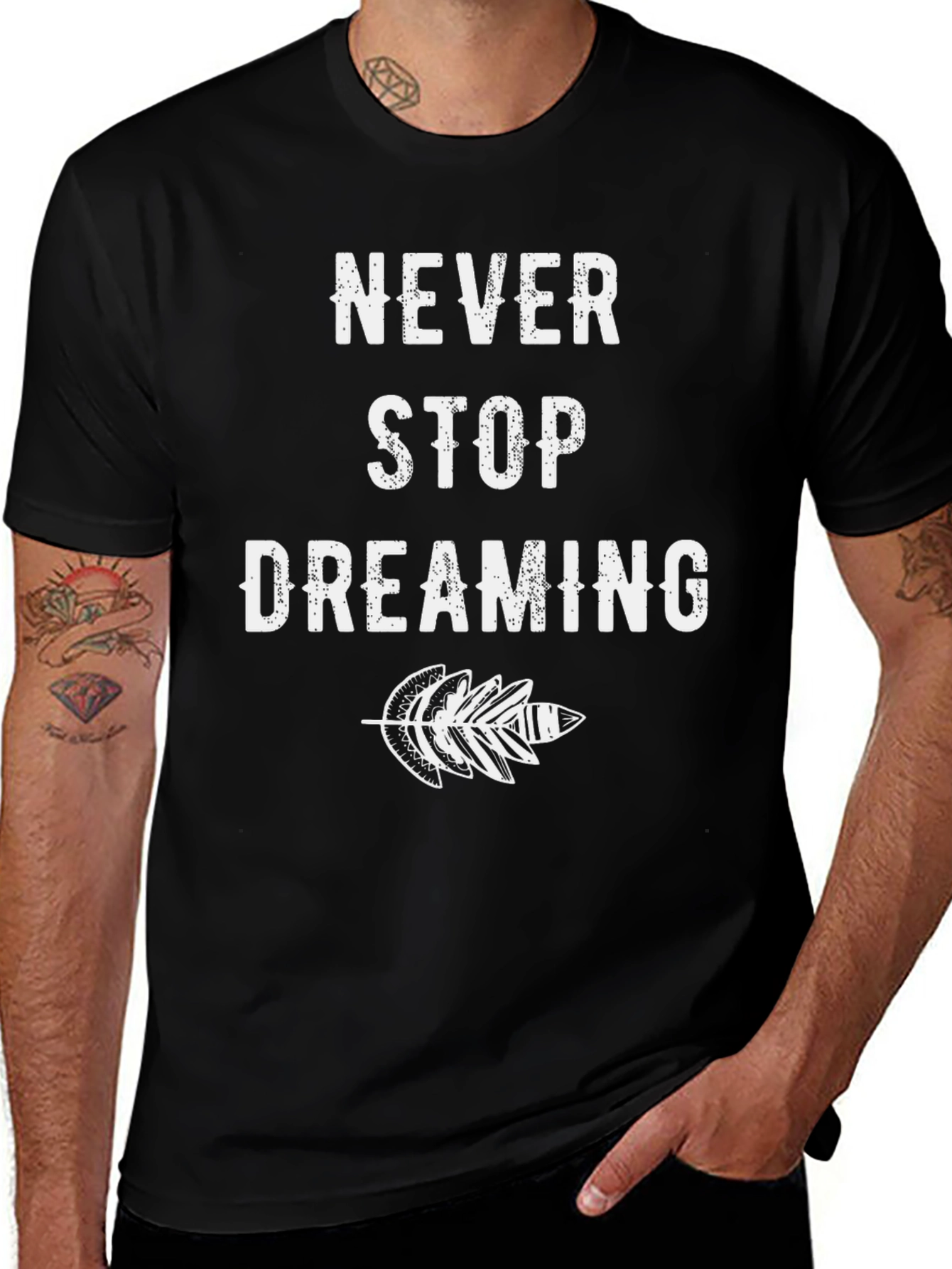 Never Stop Dreaming Graphic Tee