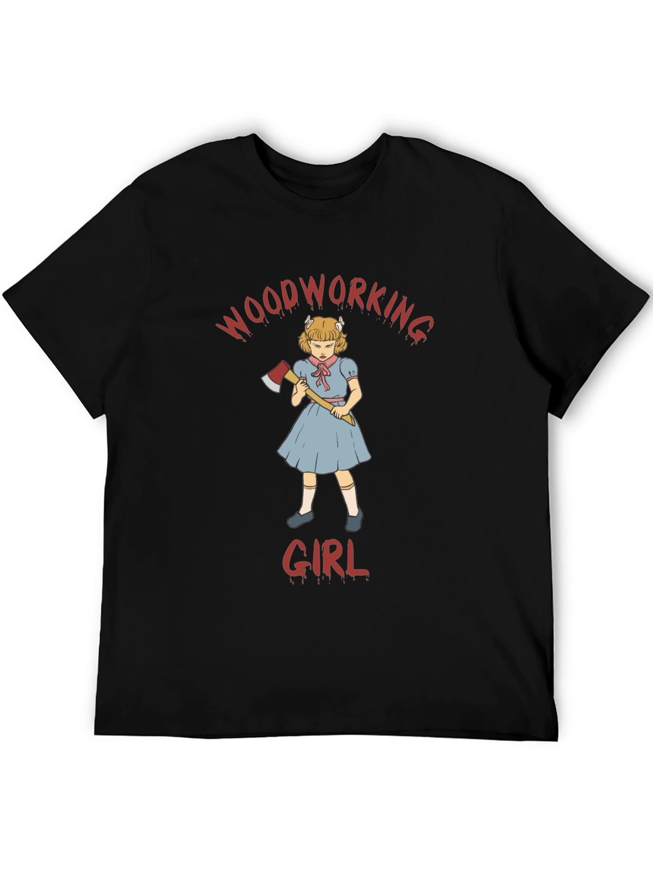 Woodworking Girl Graphic Tee