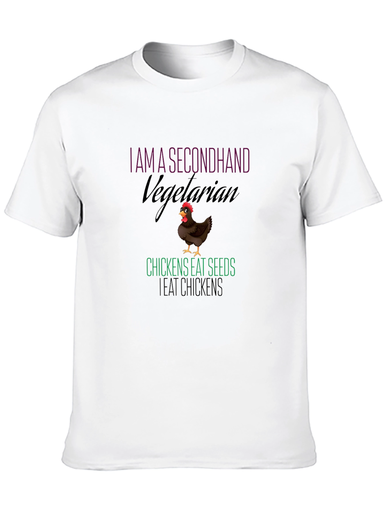 Secondhand Vegetarian Chicken Graphic Tee