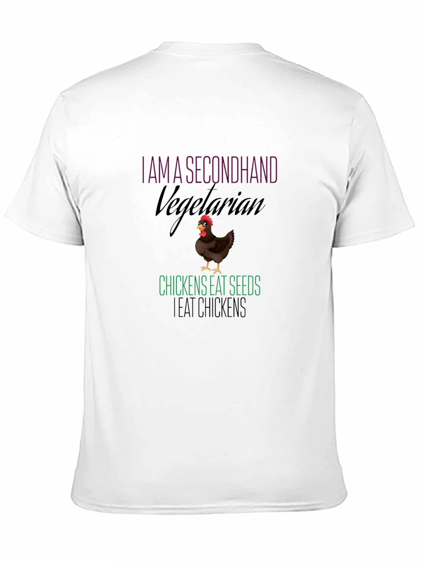 Secondhand Vegetarian Chicken Graphic Tee
