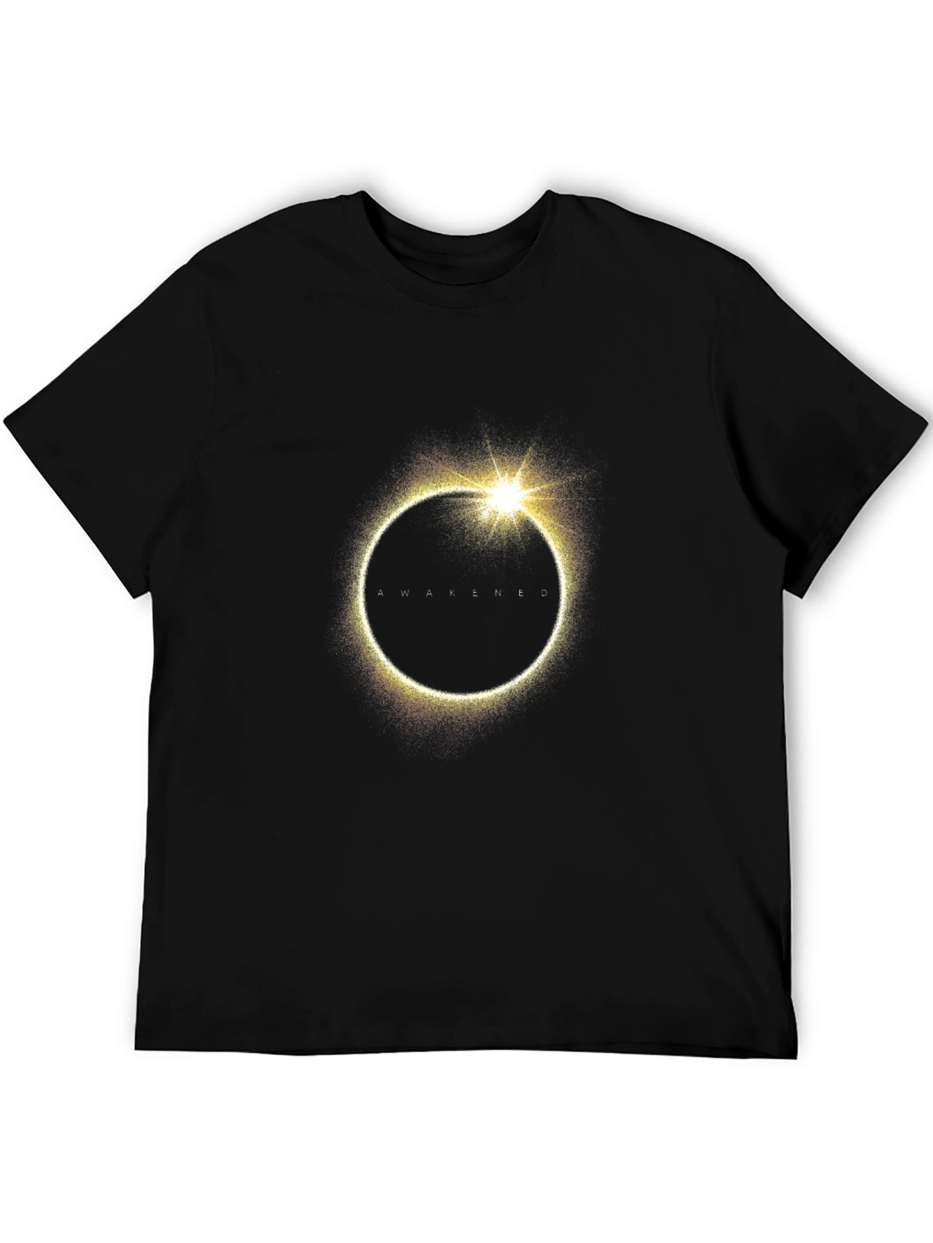 Awakened Eclipse Graphic Black T-Shirt