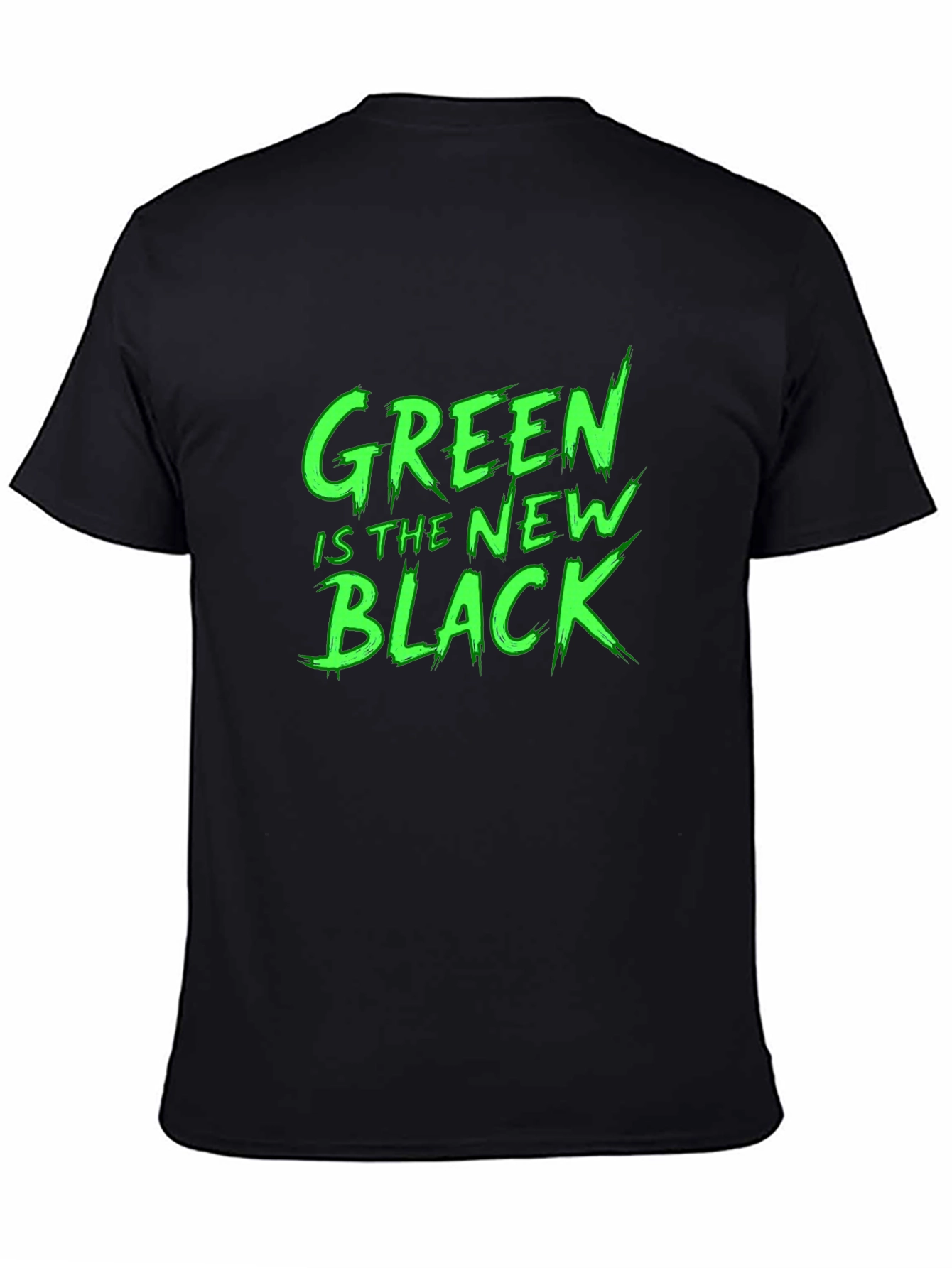 Green Is The New Black Graphic T-Shirt