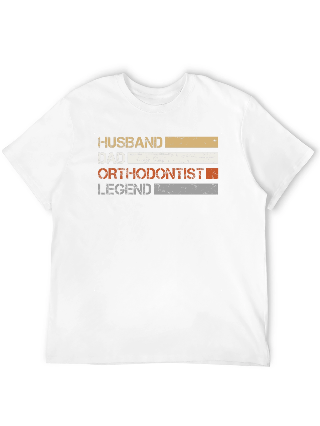 Husband Dad Orthodontist Legend T-Shirt