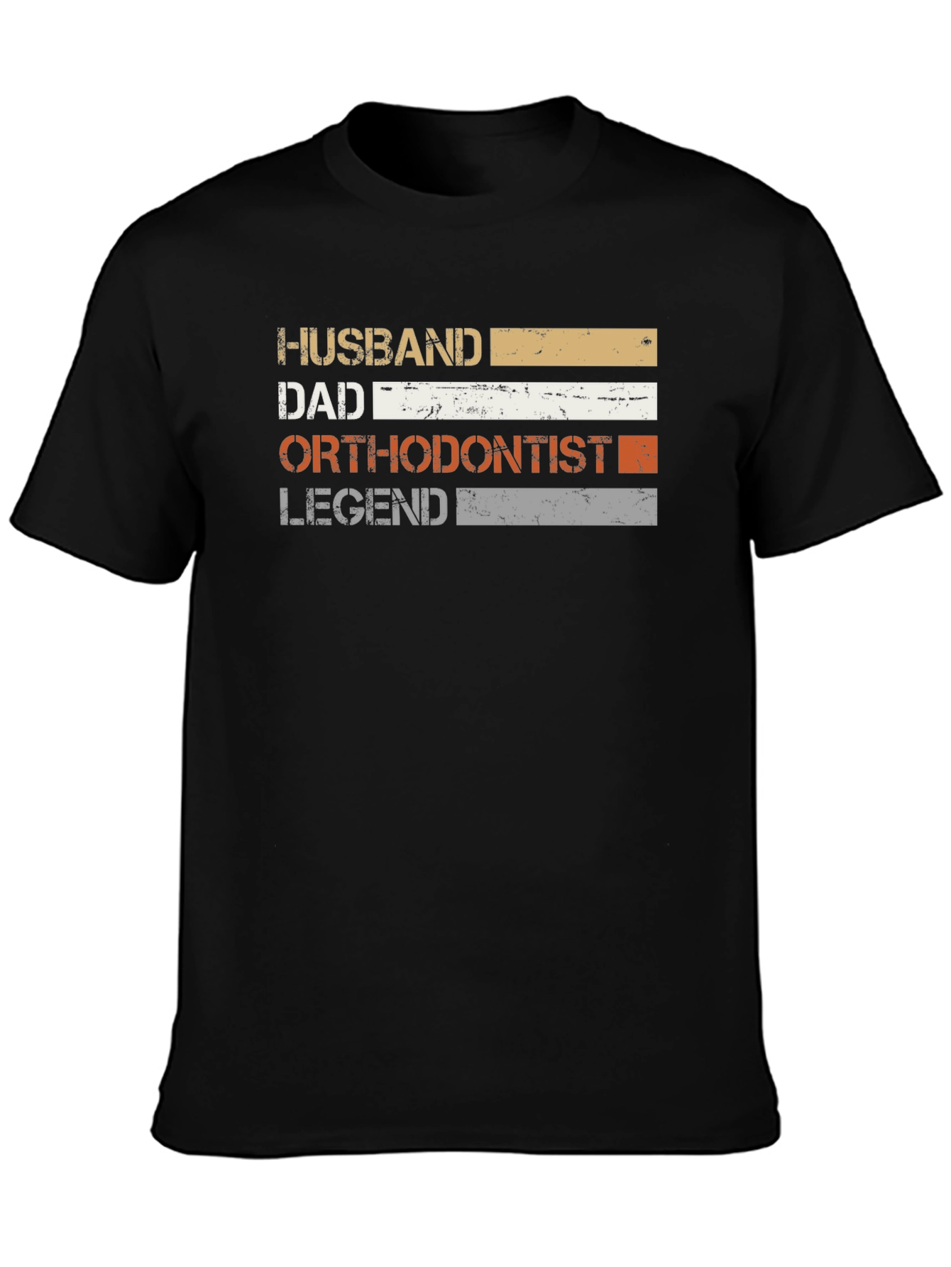 Husband Dad Orthodontist Legend T-Shirt