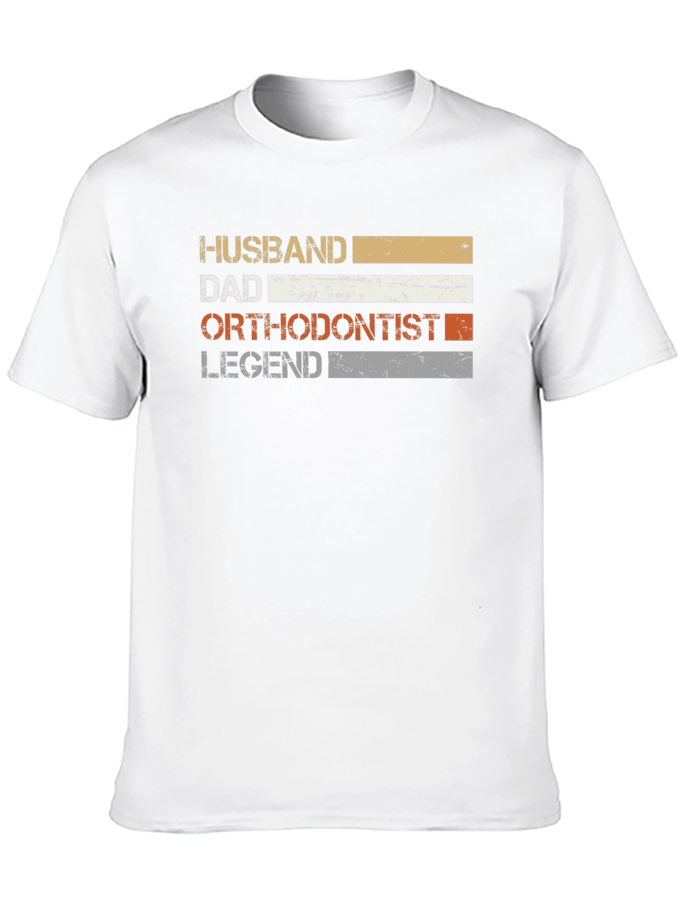 Husband Dad Orthodontist Legend T-Shirt