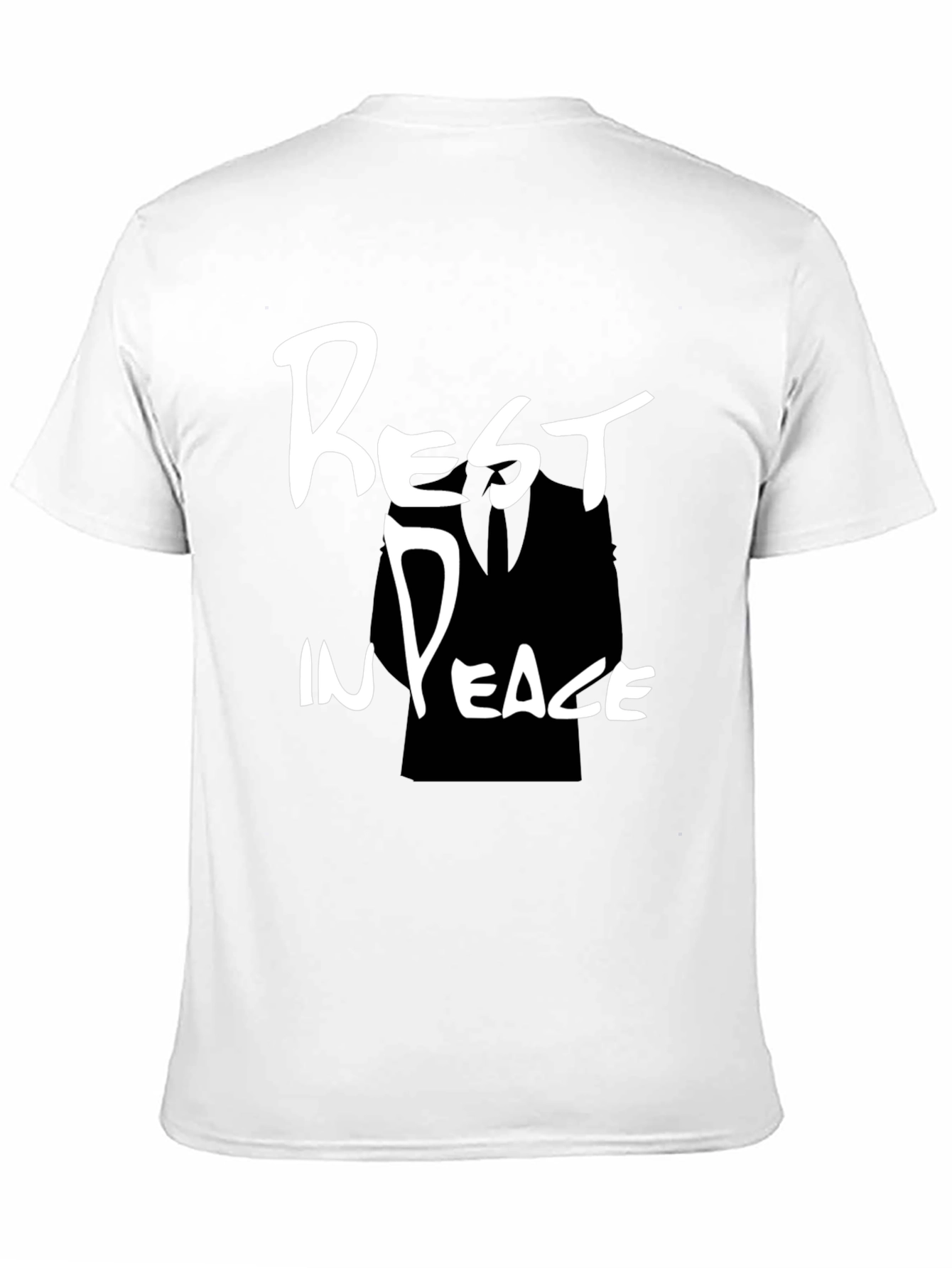 Rest In Peace Graphic Black T-Shirt