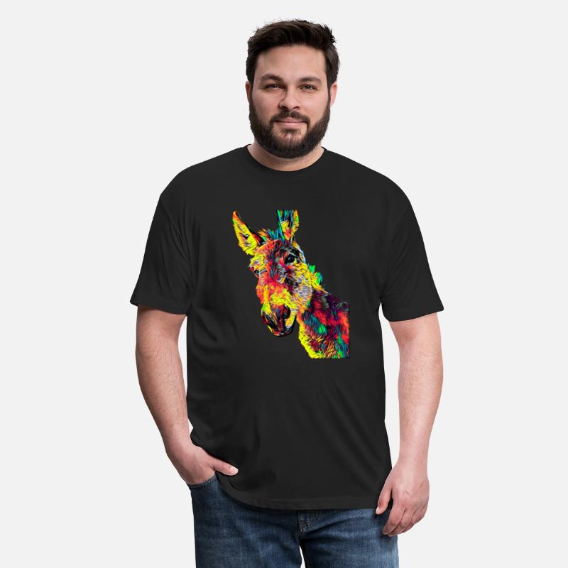 Jackass Mule Donkey Colored Design For Animal Lovers Owners True Friend