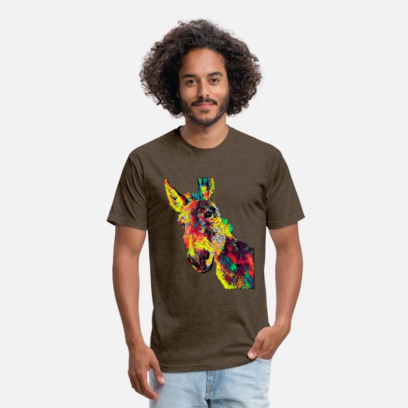 Jackass Mule Donkey Colored Design For Animal Lovers Owners True Friend