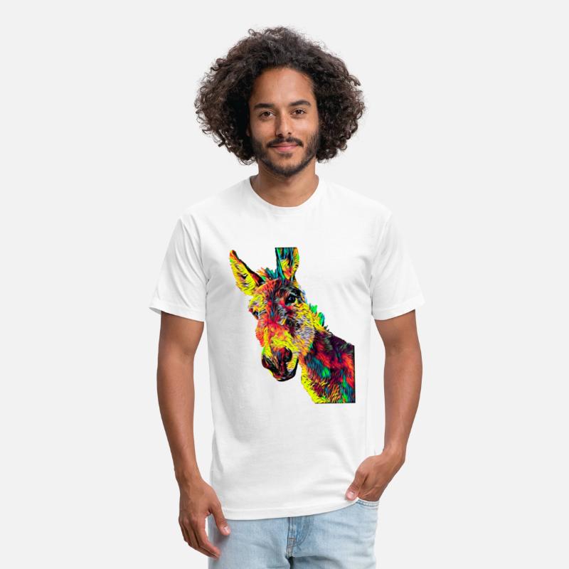 Jackass Mule Donkey Colored Design For Animal Lovers Owners True Friend