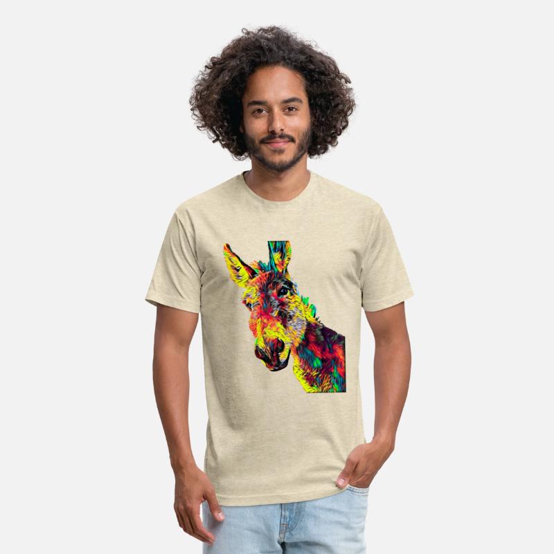 Jackass Mule Donkey Colored Design For Animal Lovers Owners True Friend
