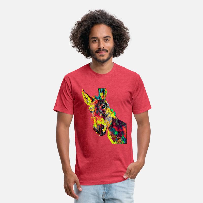 Jackass Mule Donkey Colored Design For Animal Lovers Owners True Friend