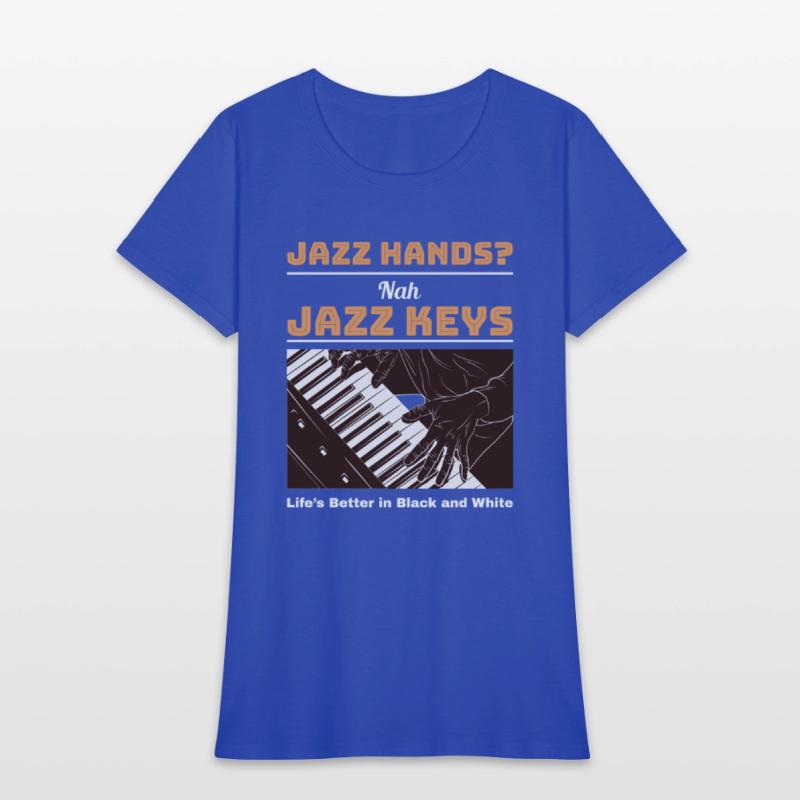 Jazz Hands Nah Jazz Keys Piano Player on Stage