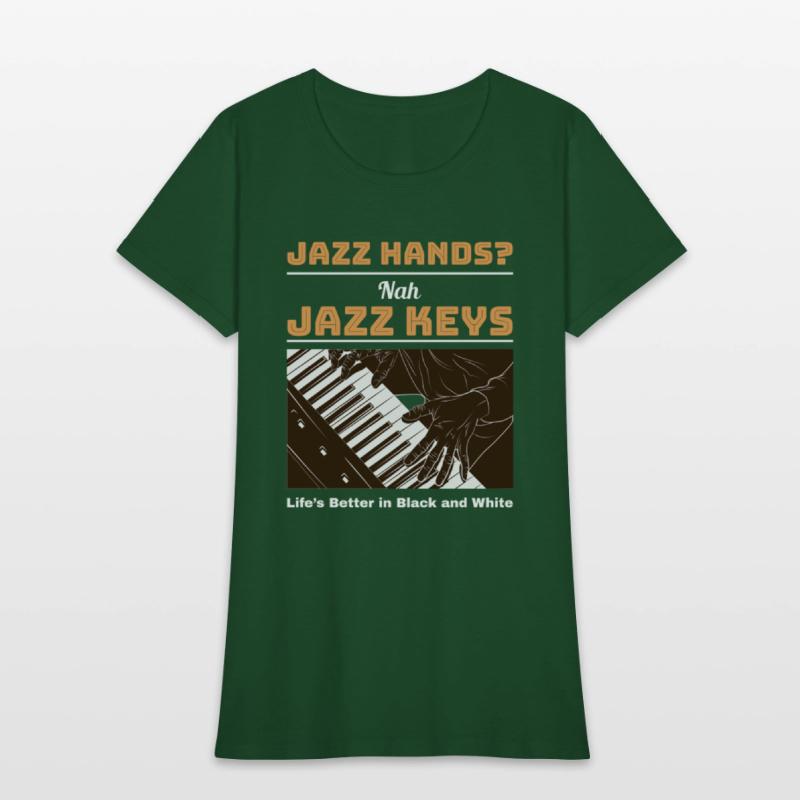 Jazz Hands Nah Jazz Keys Piano Player on Stage