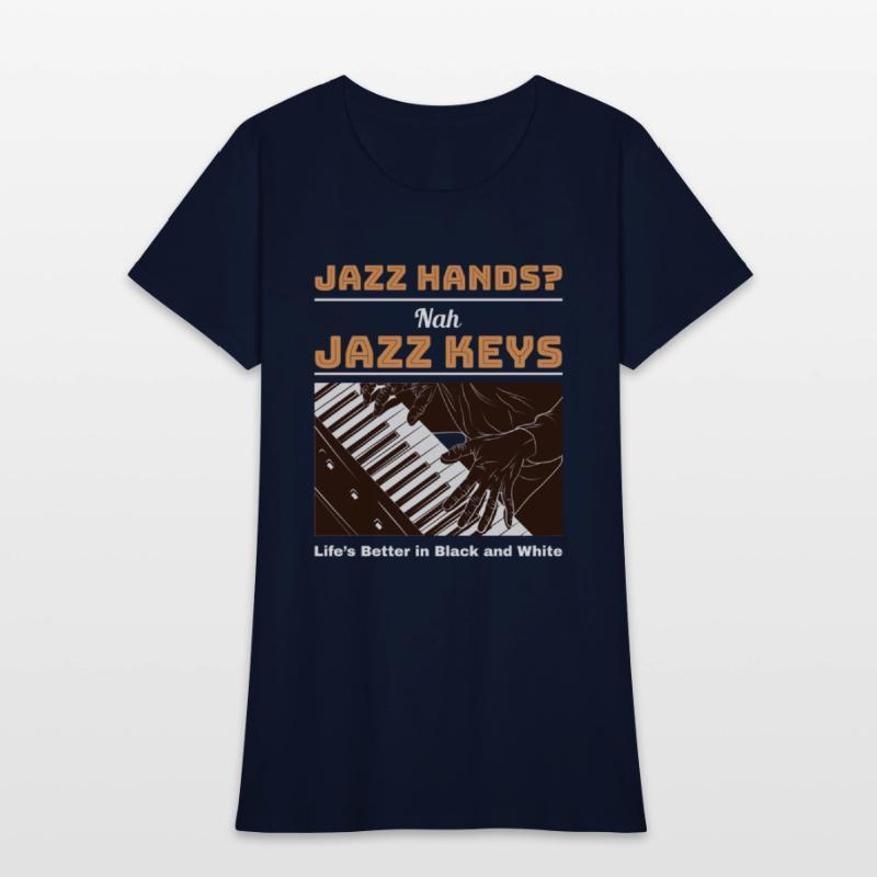 Jazz Hands Nah Jazz Keys Piano Player on Stage