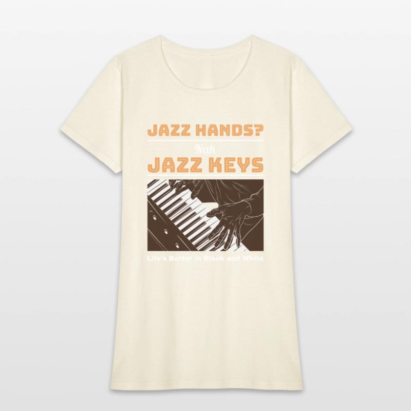 Jazz Hands Nah Jazz Keys Piano Player on Stage
