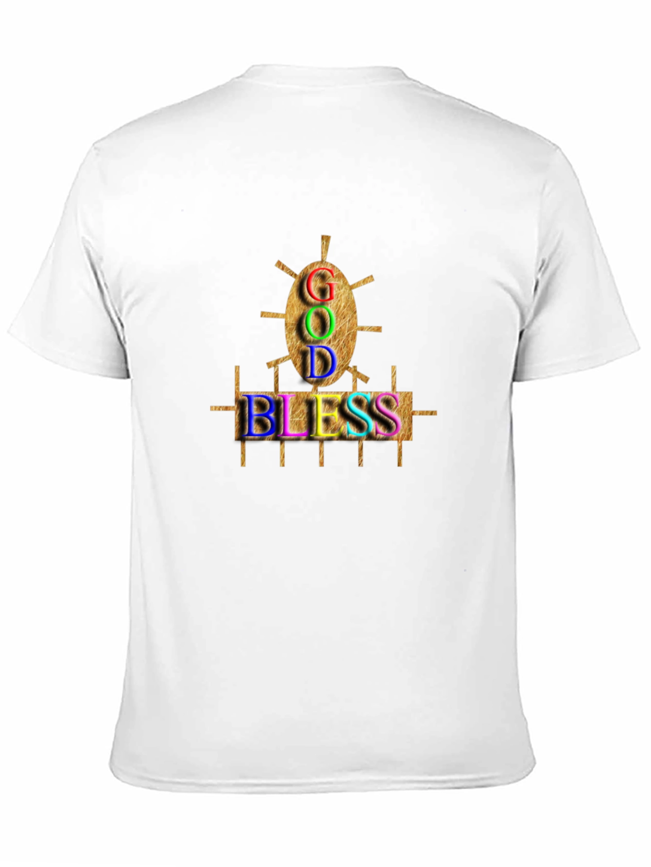 God Bless Graphic Black T-Shirt