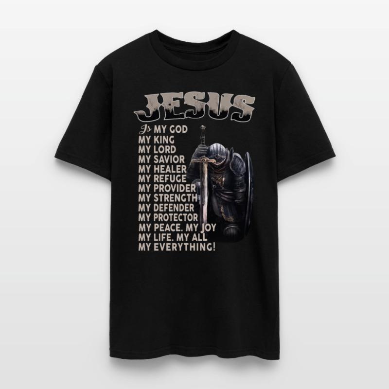 jesus is my godking lord savior healer refuge prov