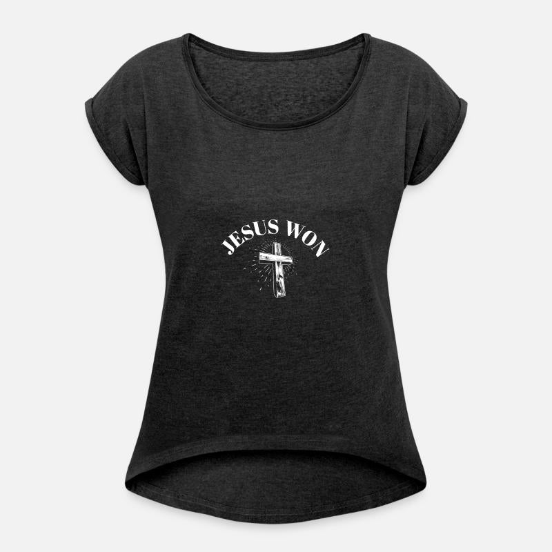 Jesus Won Religious Christian Jesus Holy Cross
