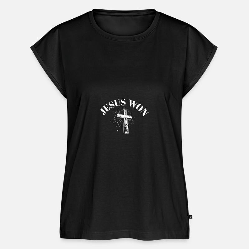 Jesus Won Religious Christian Jesus Holy Cross