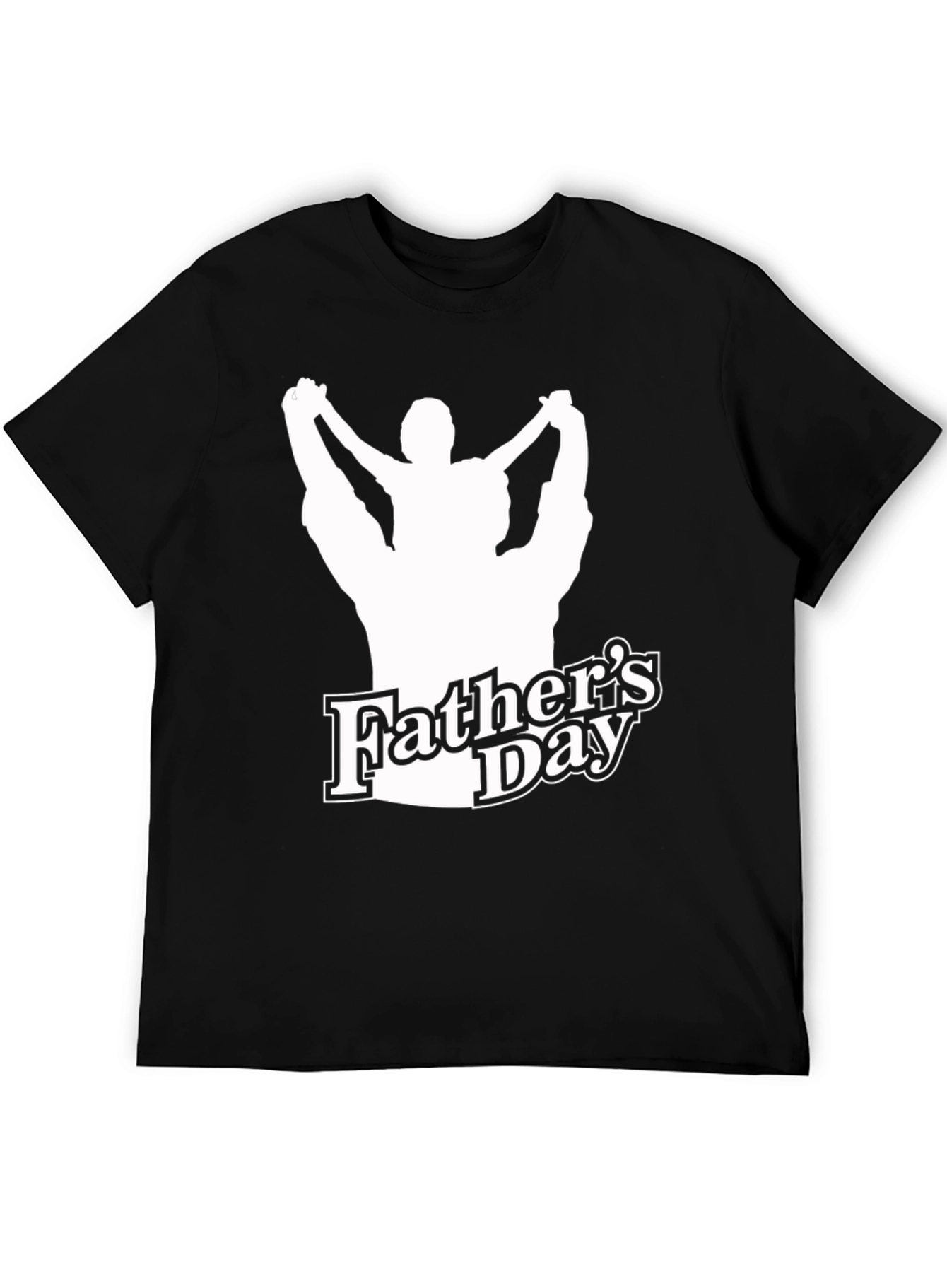 Fathers Day Black T-Shirt