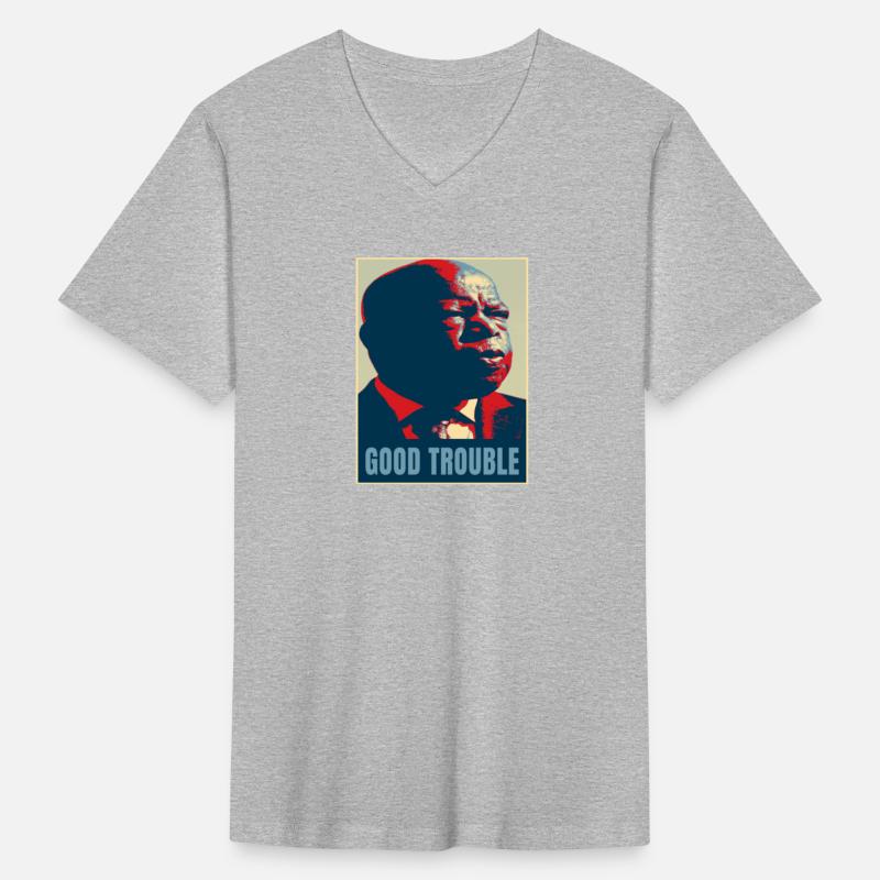John Lewis Civil Rights Icon Good Trouble Quote