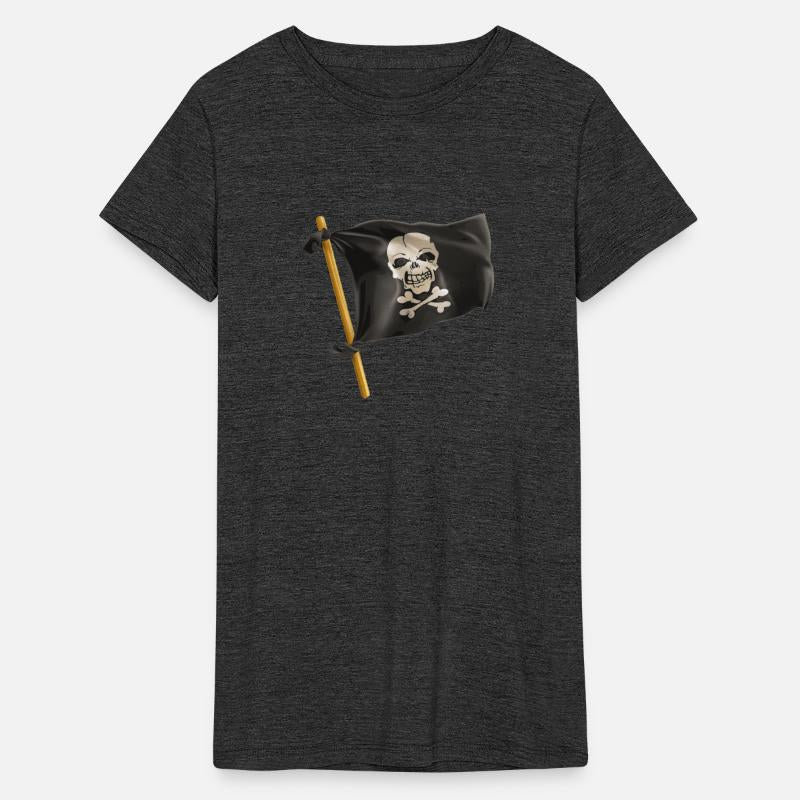 Jolly Roger Piracy graphy, cartoon pirate flag
