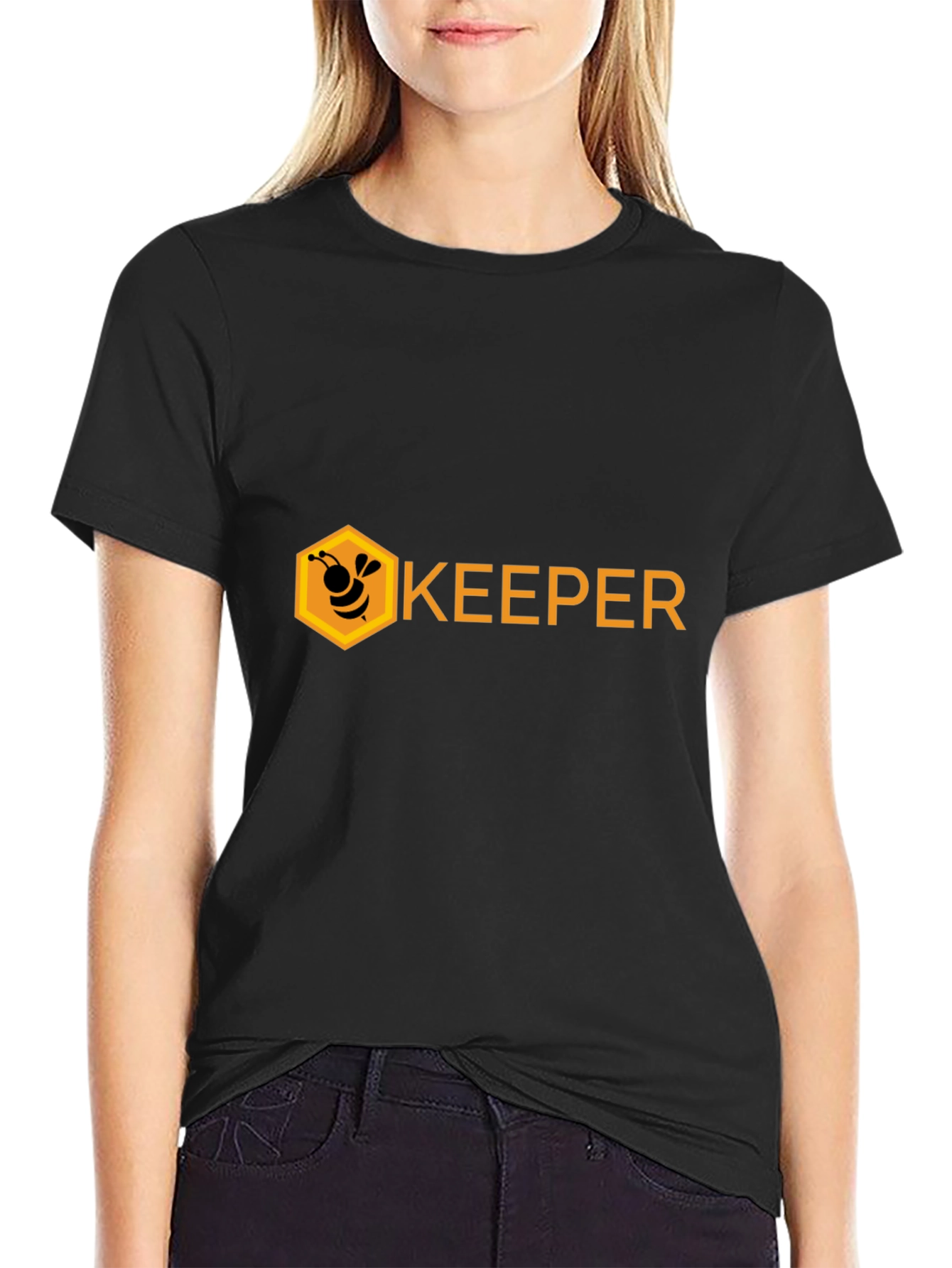 Bee Keeper Graphic T-Shirt - Black Cotton Tee