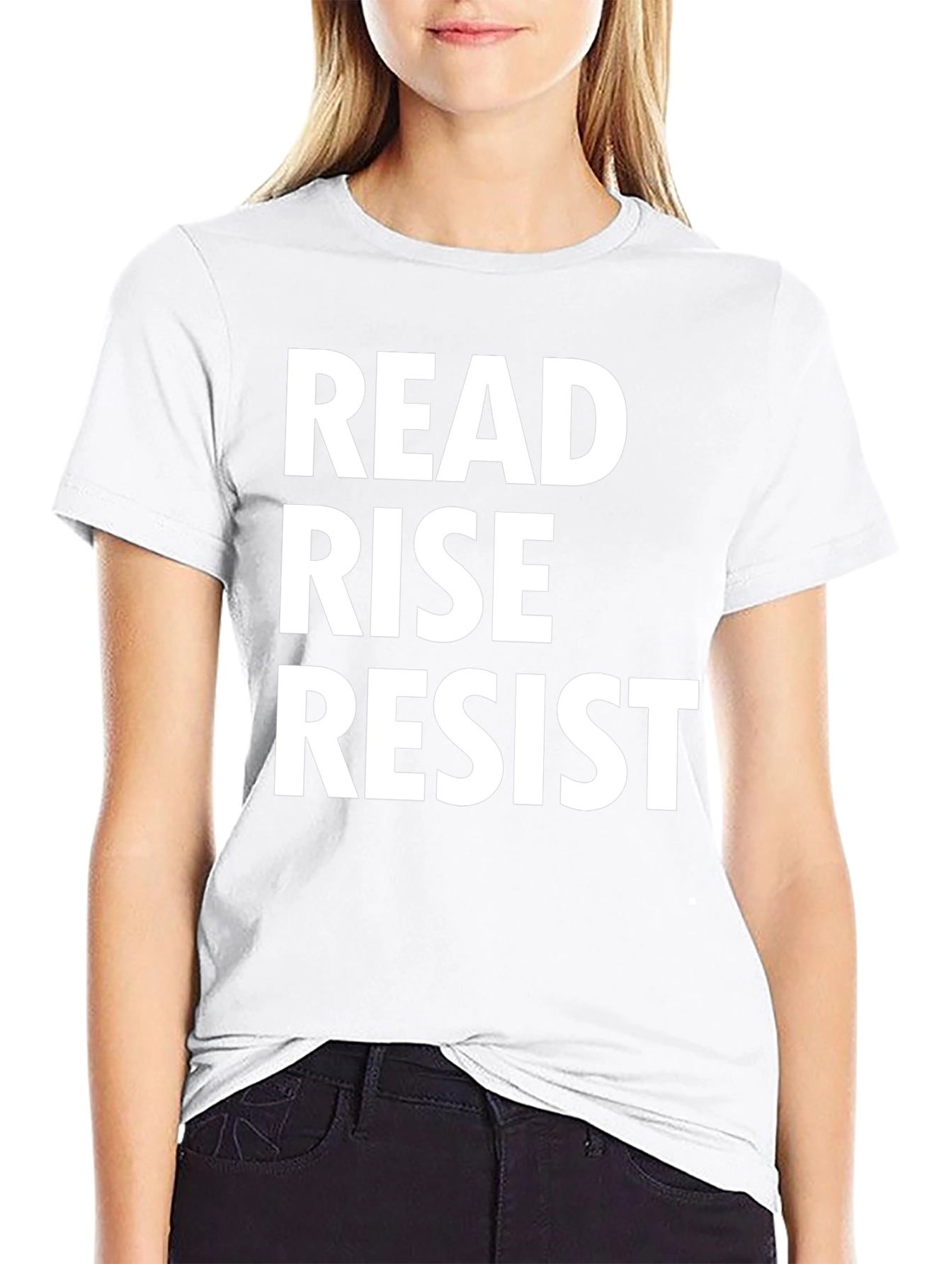 Read Rise Resist Graphic Tee - Black