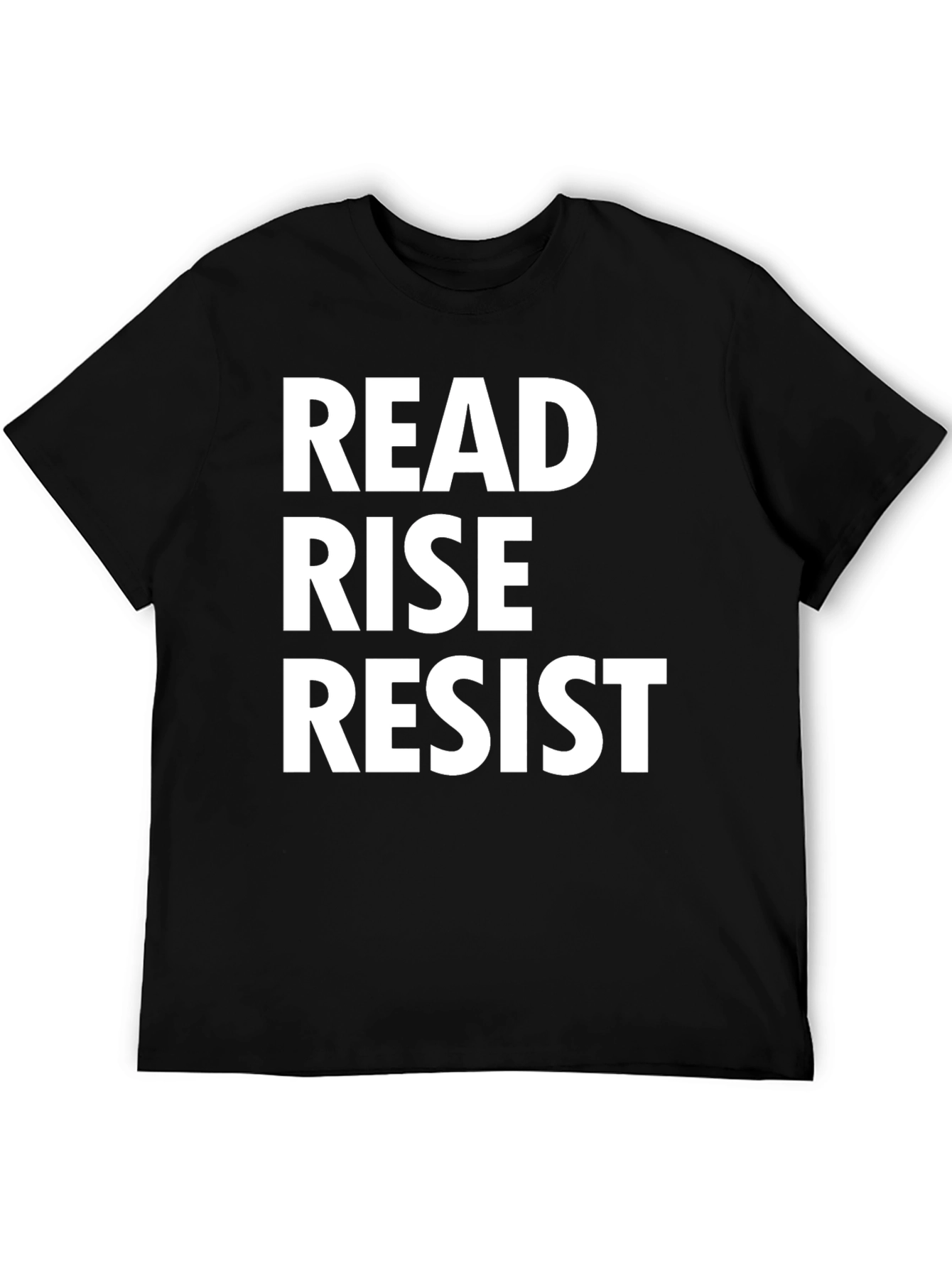 Read Rise Resist Graphic Tee - Black
