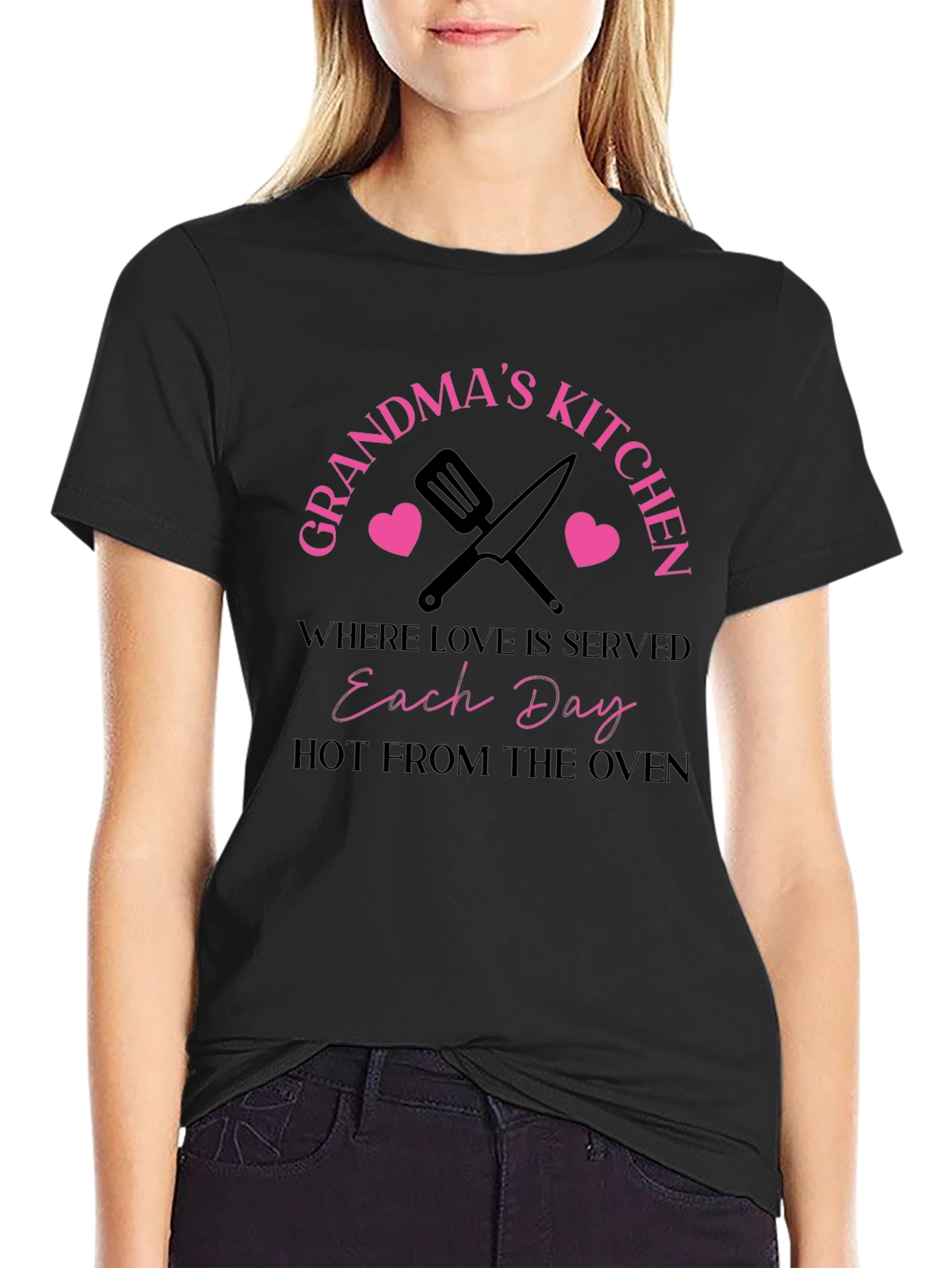 Grandmas Kitchen T-Shirt - Love Served Daily