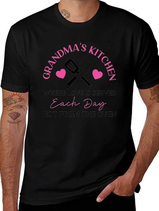 Grandmas Kitchen T-Shirt - Love Served Daily