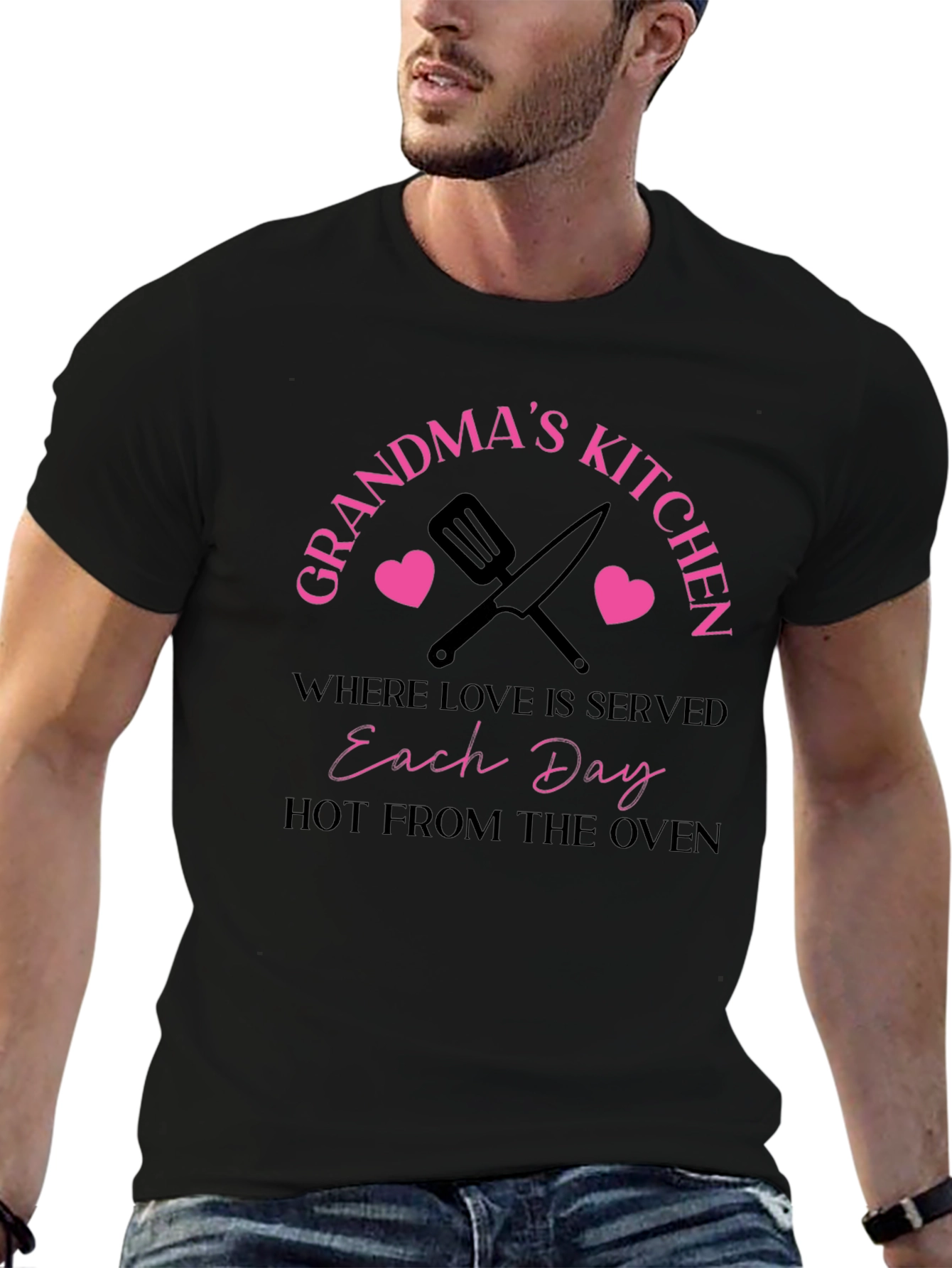 Grandmas Kitchen T-Shirt - Love Served Daily