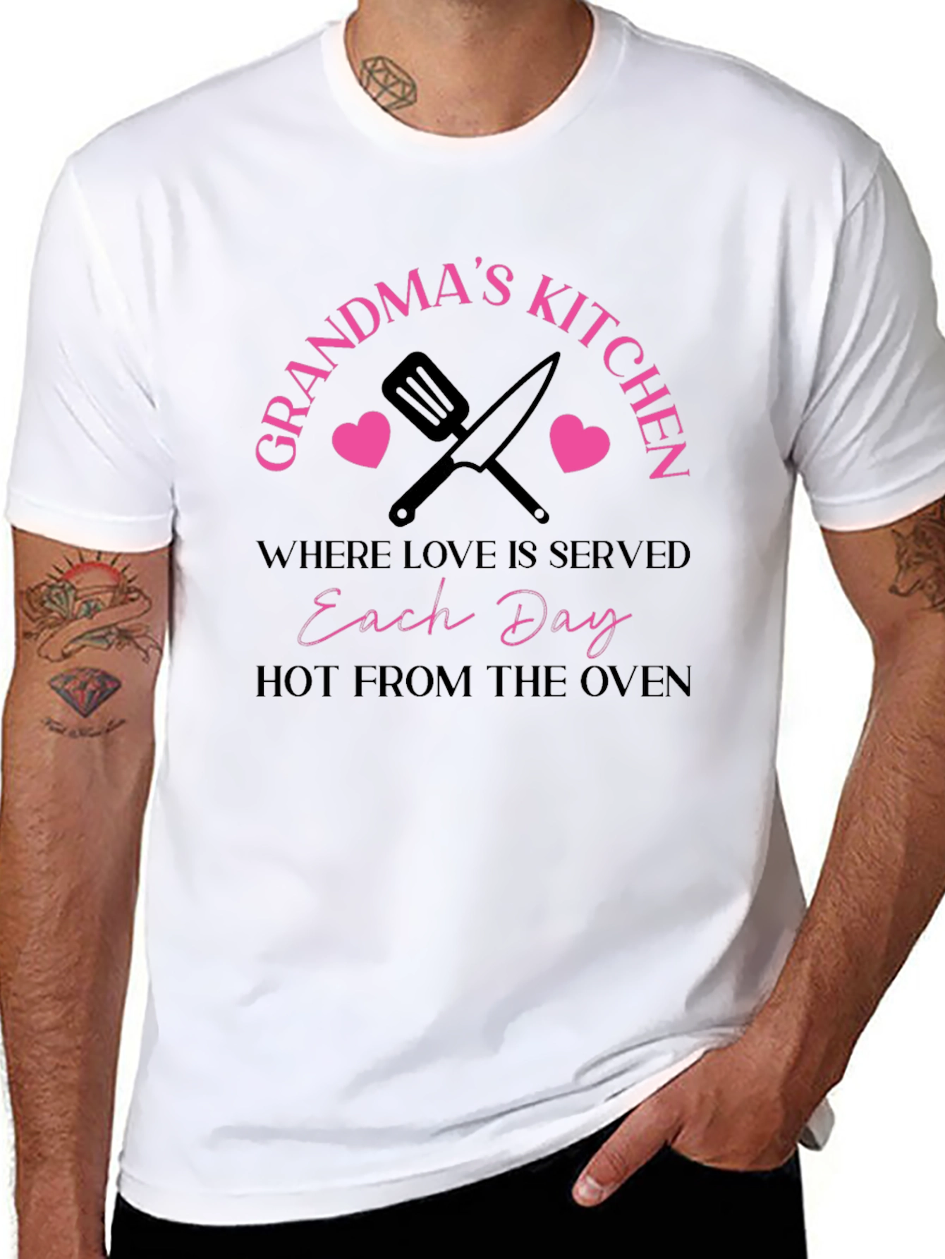 Grandmas Kitchen T-Shirt - Love Served Daily