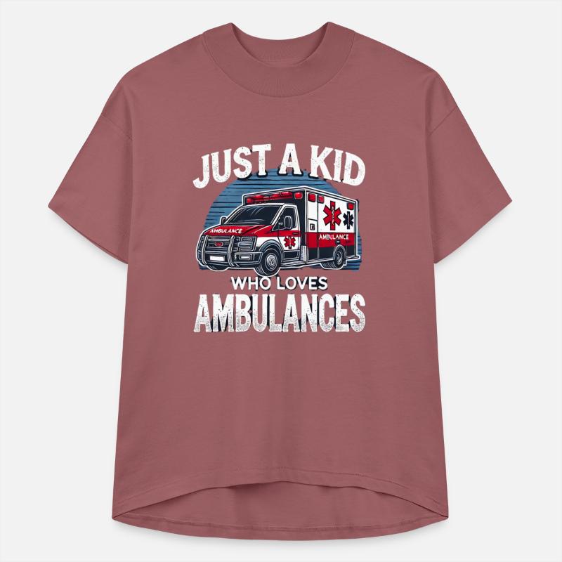 Just a kid who loves ambulances