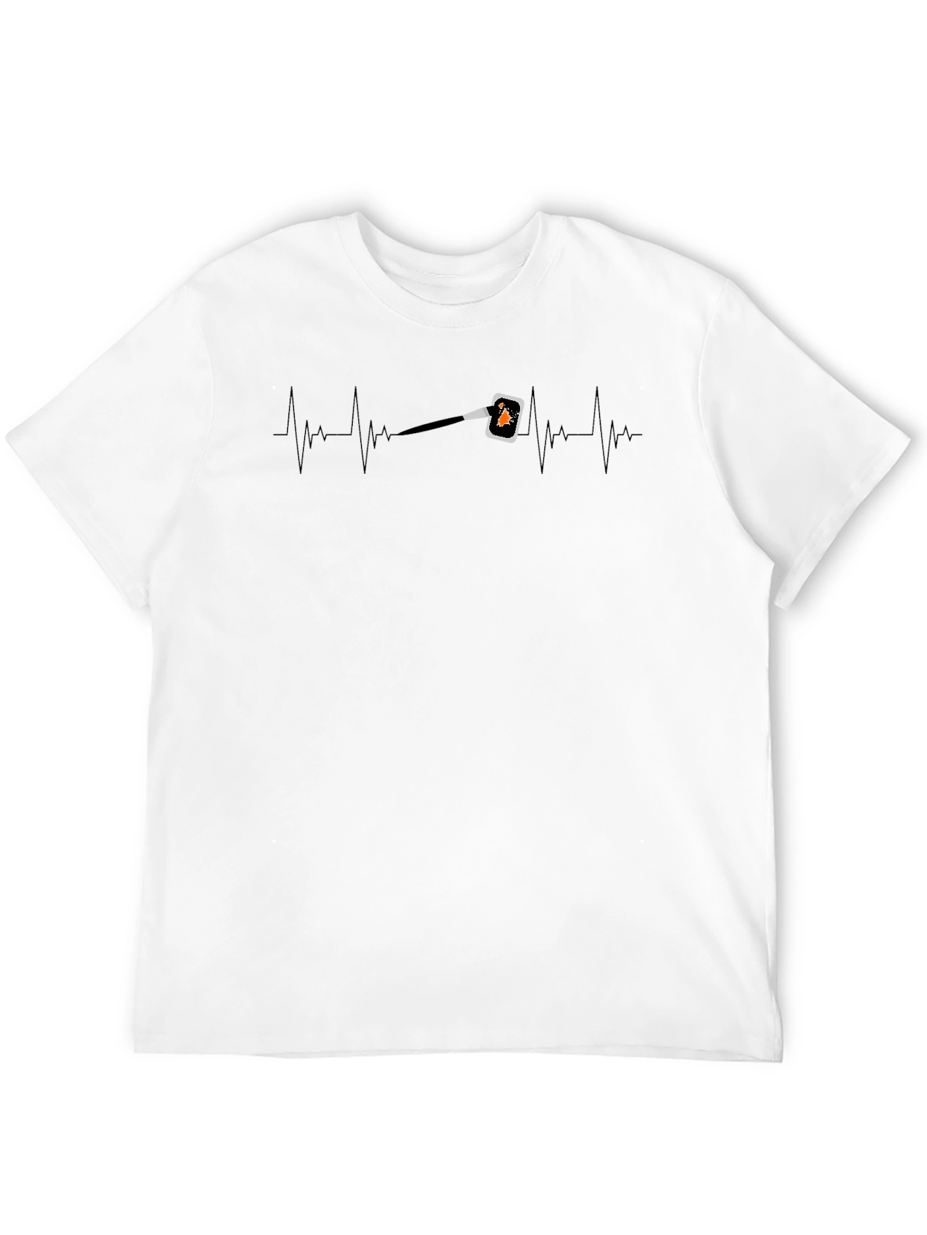 Heartbeat Code T-Shirt - Developer Life