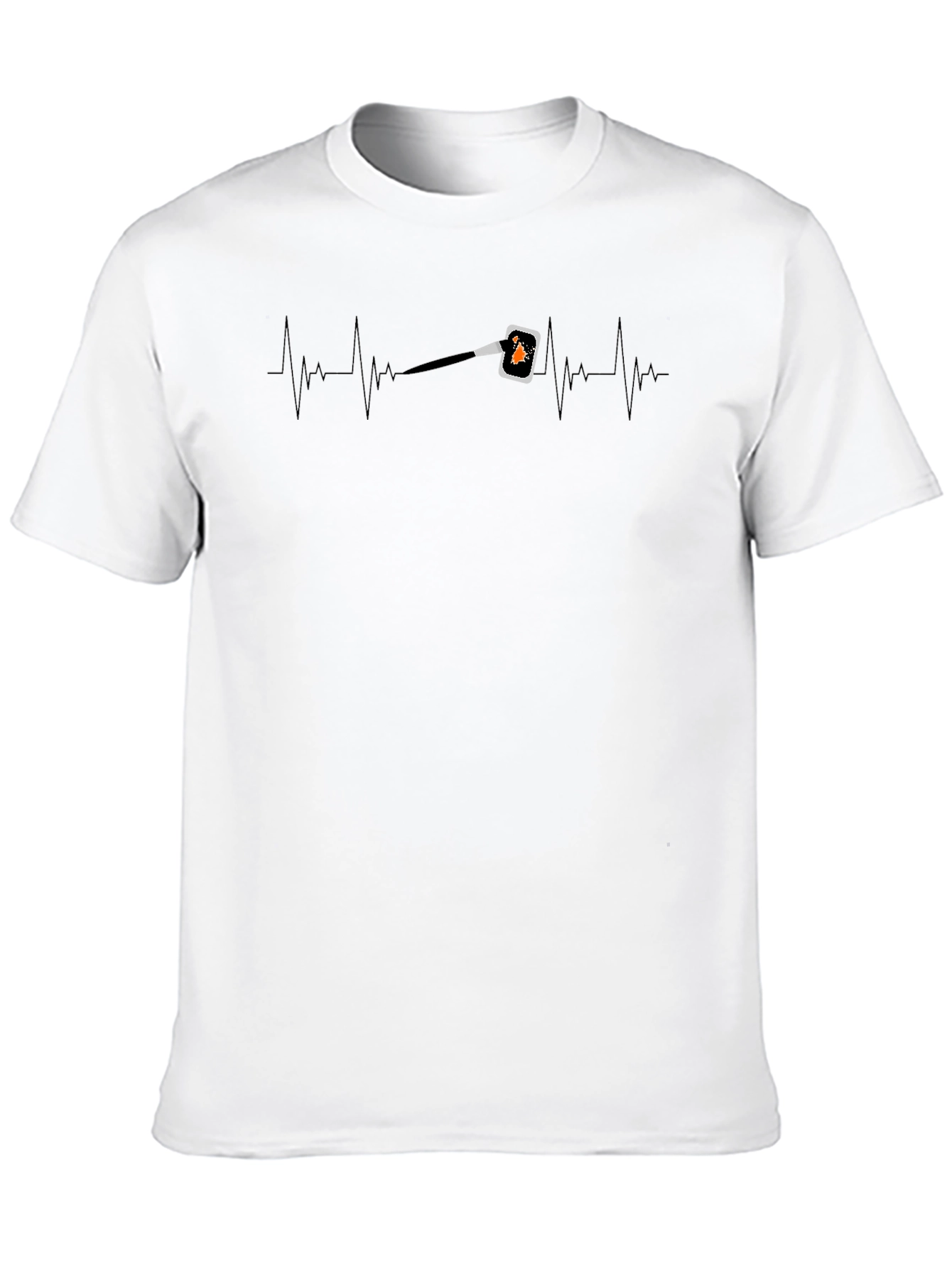 Heartbeat Code T-Shirt - Developer Life